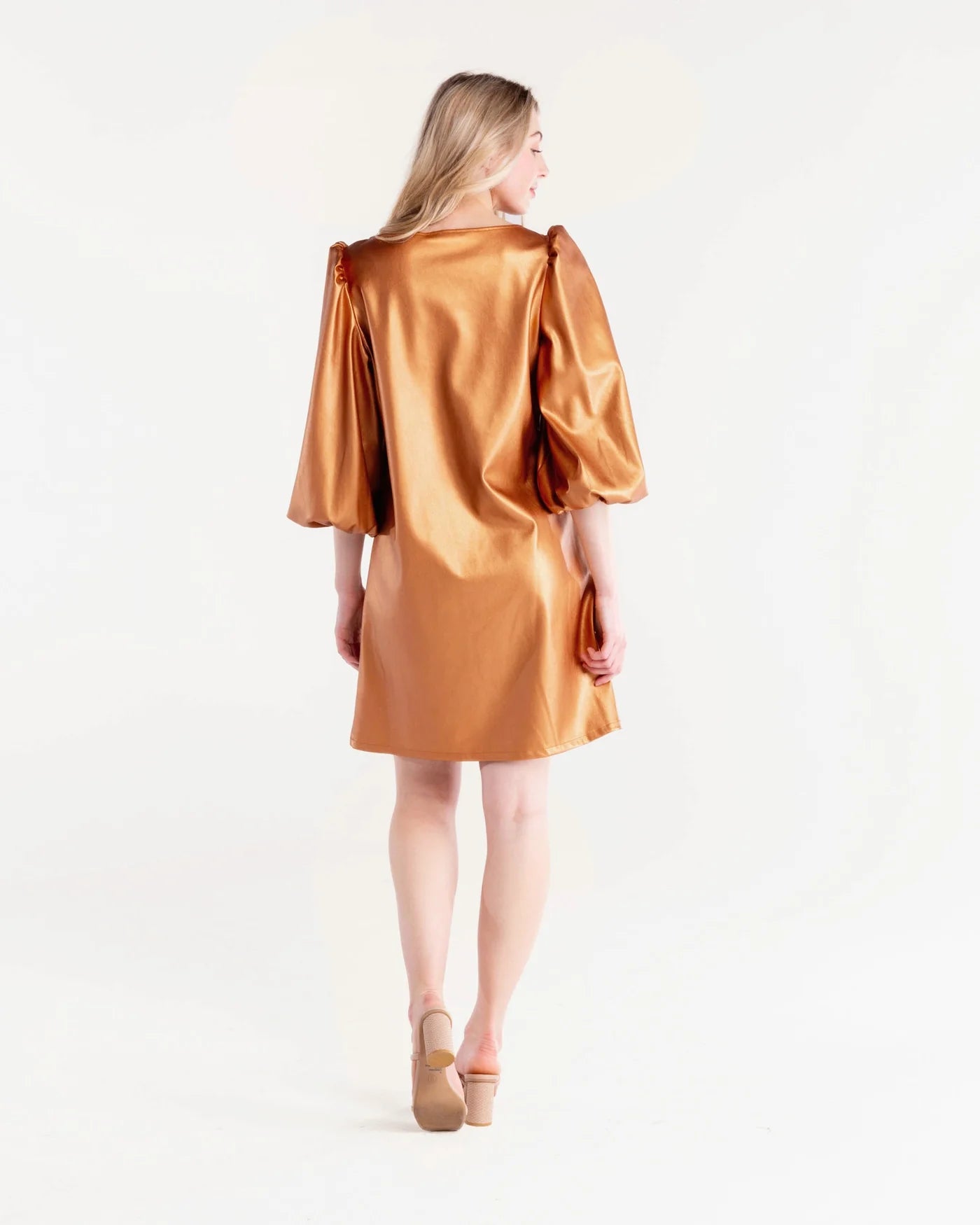 Collette Copper Dress by S'edge