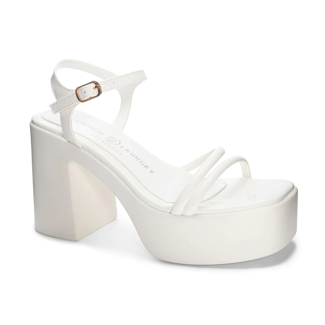 Avianna Patent White Sandal